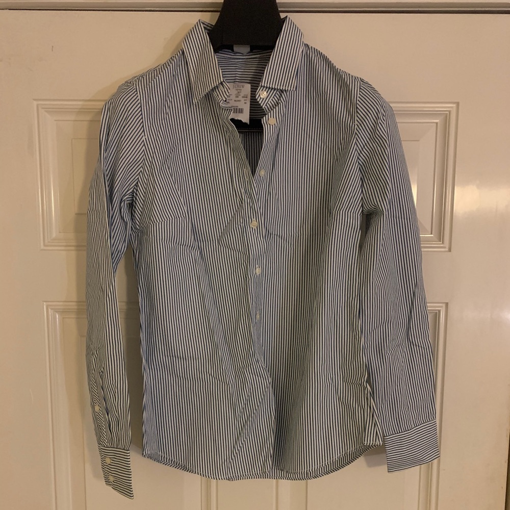(NWT) JCrew Wmns Striped Shirt
